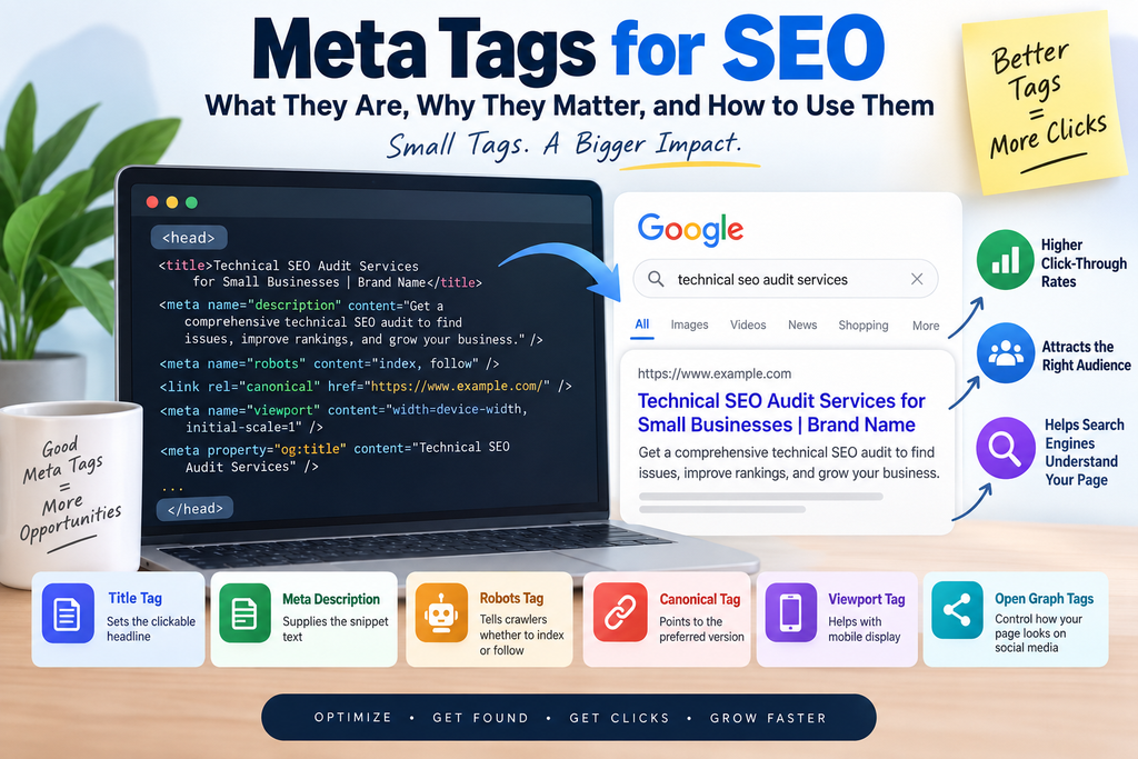 Meta Tags for SEO